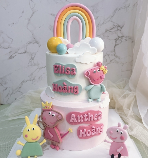 Bánh Kem Tạo Hình Bé Gái