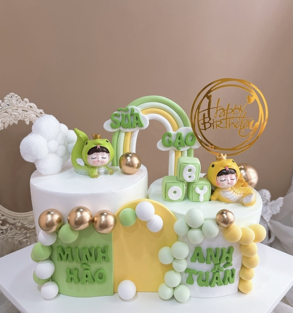 Bánh Kem Tạo Hình Bé Trai