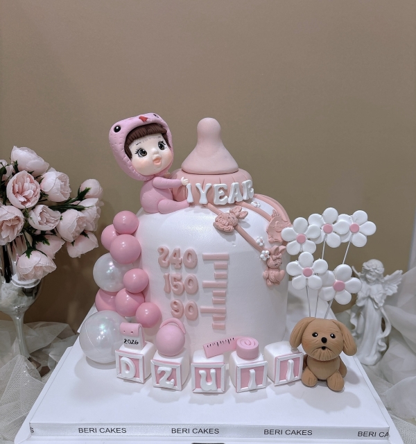 Bánh Kem Tạo Hình Bé Gái