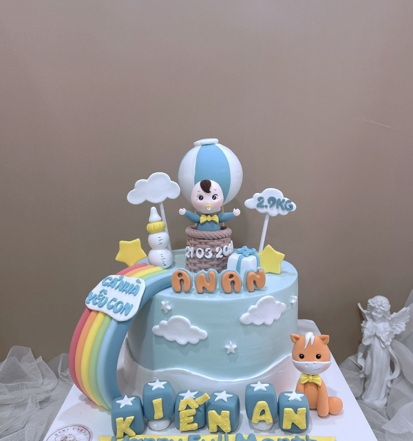 Bánh Kem Tạo Hình Bé Trai