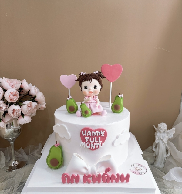 Bánh Kem Tạo Hình Bé Gái